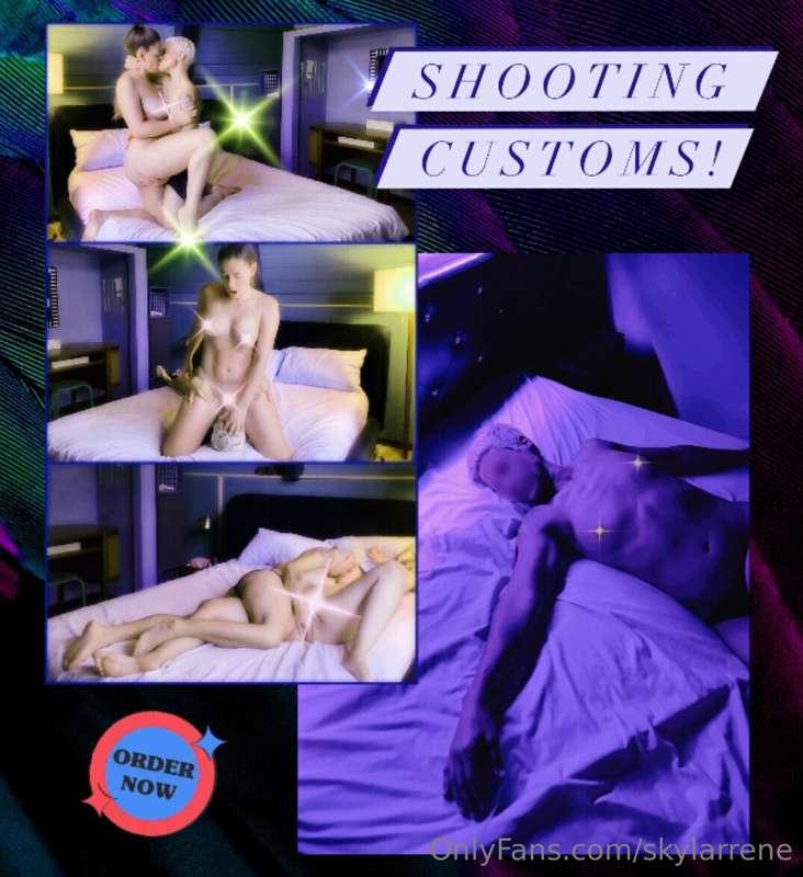 ✨ Shooting H🥵T Customs! 
Within the next few weeks, me & thi..