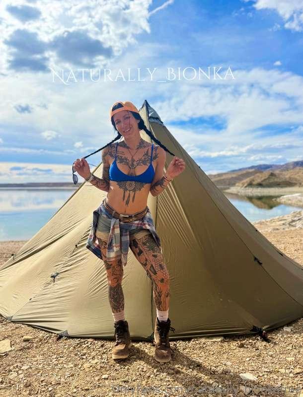Would you camp ⛺️ here?? 🤭💋