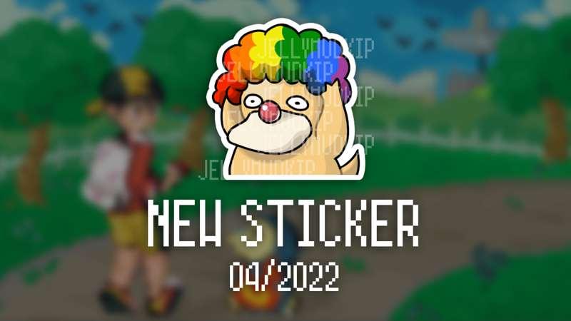 New APRIL Sticker!