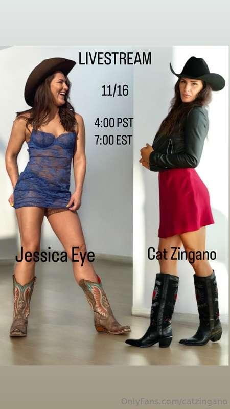 The moment you’ve all been waiting for 😘 Myself and @jessica..