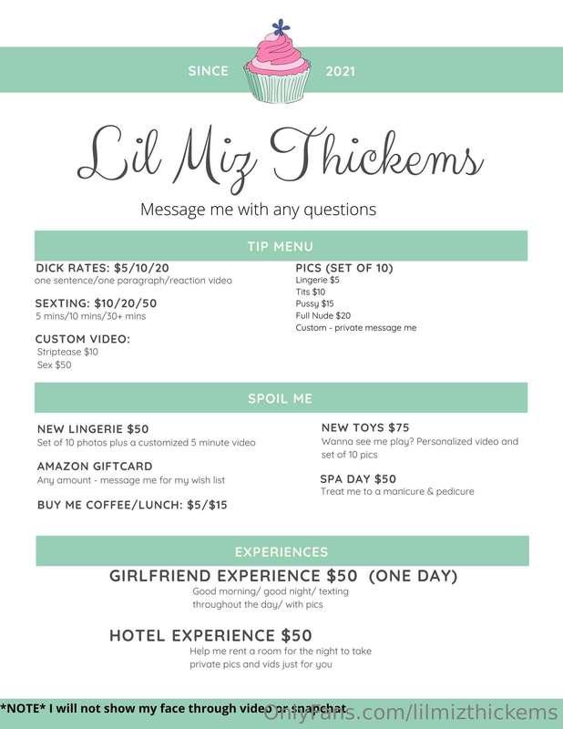 Take a peak at my specials 🥰💋
