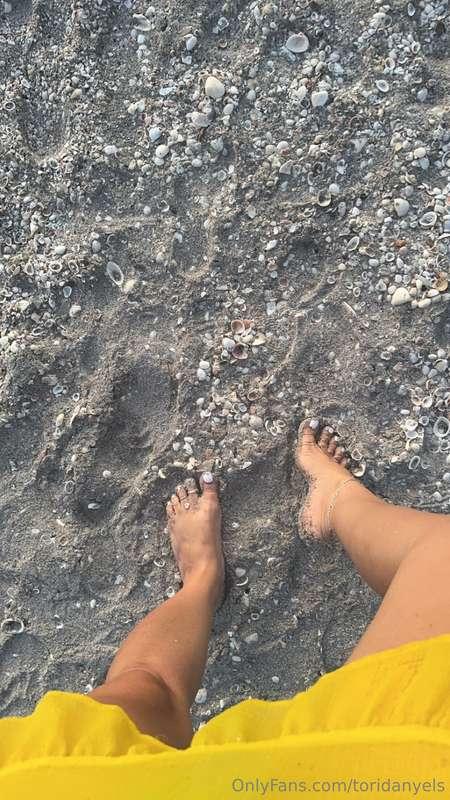 Who’s going to order the sand that’s stuck to my feet to gro..