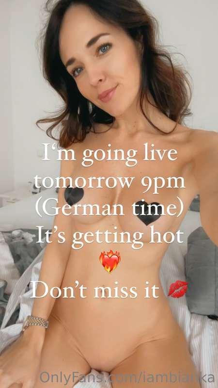 See you tomorrow ❤️‍🔥