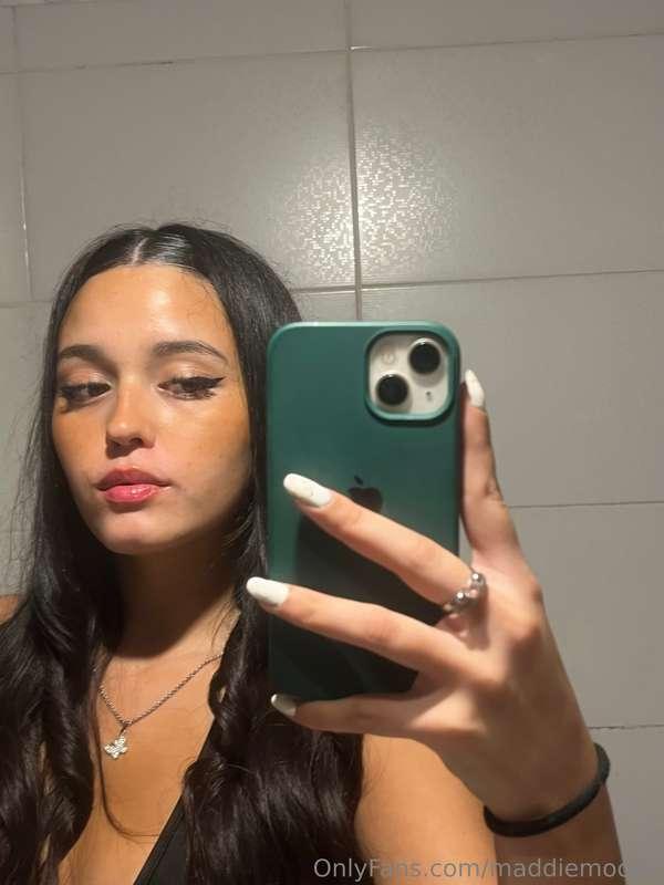 I didn't mean to something that makes me blush and maybe eve..