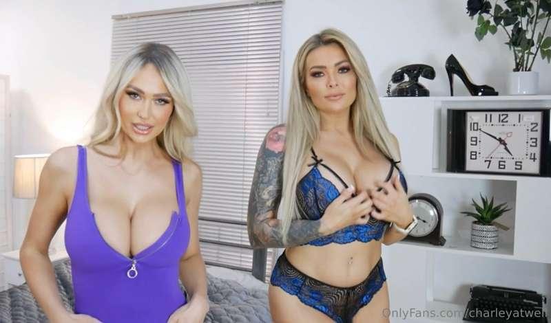 Me and @sophiereadeofficial with our huge tits, sexy asses a..