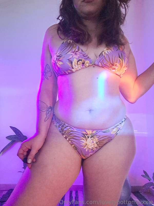 You watch me touch my body, run my hands over my waist, rub ..