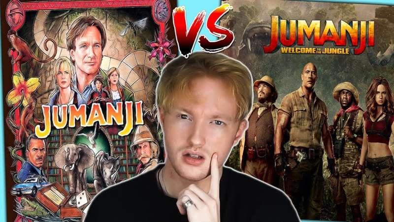 Jumanji 1995 vs Jumanji 2017