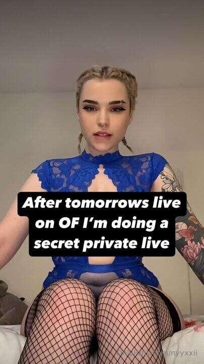 ok so you saw on ig i’m going live tomorrow…what I did NOT m..