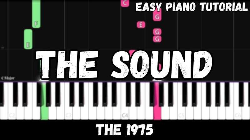 Easy MIDI - The 1975 - The Sound (Atlantic Notes Arrangement + Tempo + Colors + Key)