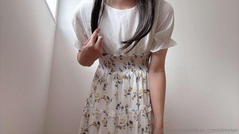 かわいい花柄のワンピース💐