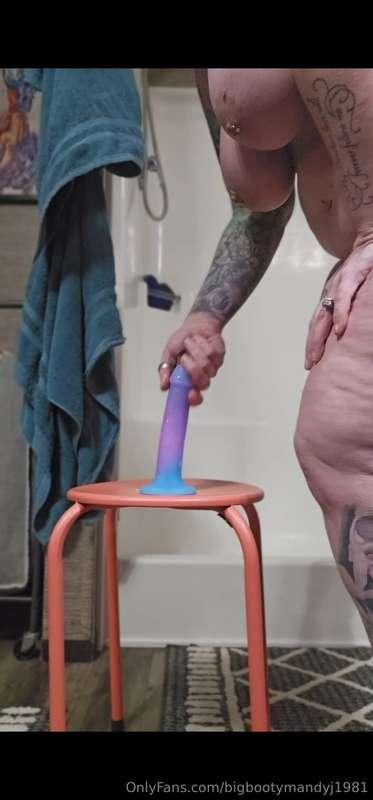 My favorite stool and dildo 