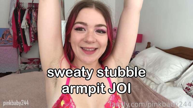 𝐬𝐰𝐞𝐚𝐭𝐲 𝐚𝐫𝐦𝐩𝐢𝐭 𝐉𝐎𝐈

stubbly and sweaty armpits to make you weak and hard. i show off my armpits in a pretty lingerie set, telling you how sweaty they are, stroking them as you stroke your cock to me. lots of dirty talk and jerk off instructions till you cum on my pits.

#fyp #armpit #armpits #armpitfetish #worship #femdom #joi #armpitworship #armpitjoi #fetish 