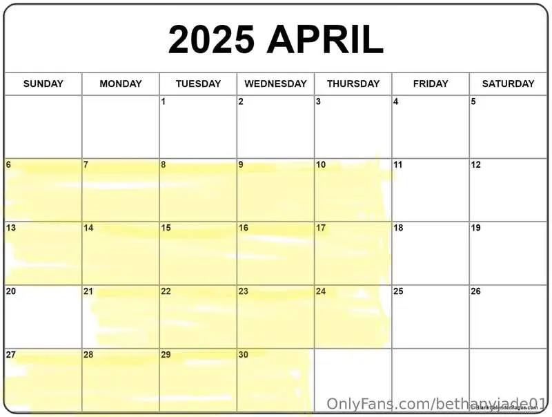 this months LIVE stream schedule 