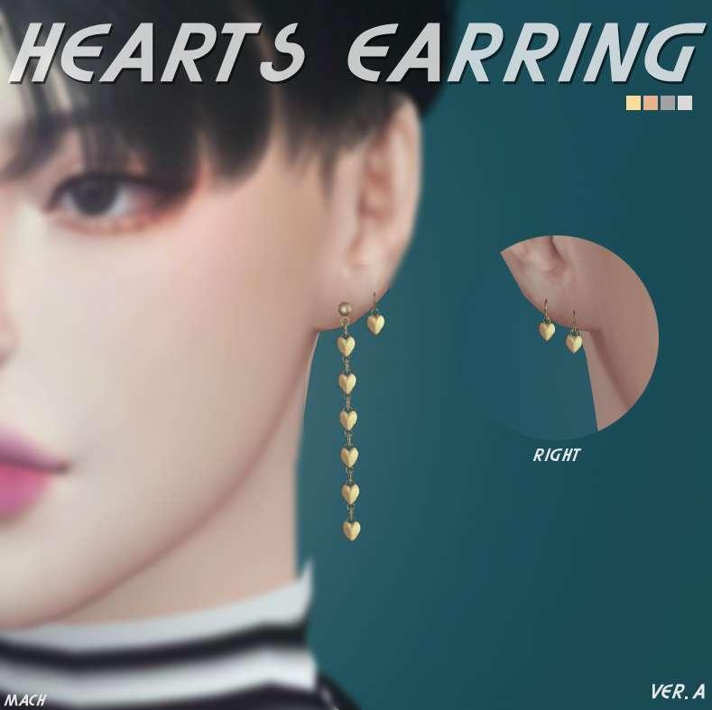 Hearts Earring