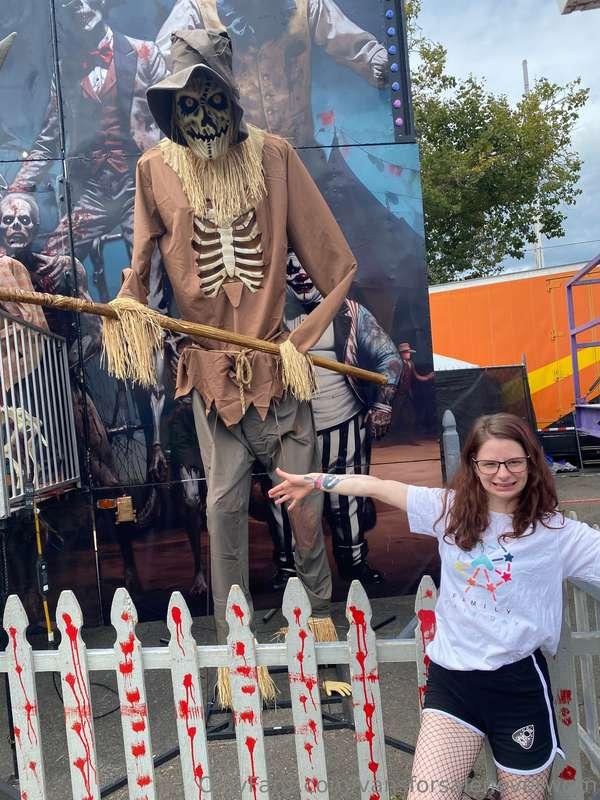 Had fun at the fair today! 🖤🥰