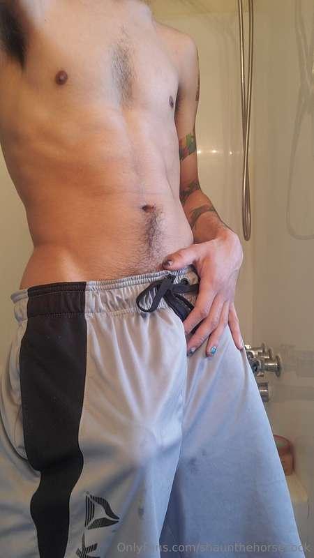 I've been gone a while Would showering with me make up for i..