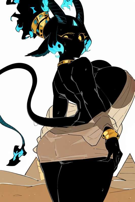 Egyptian Goddess or Demon?