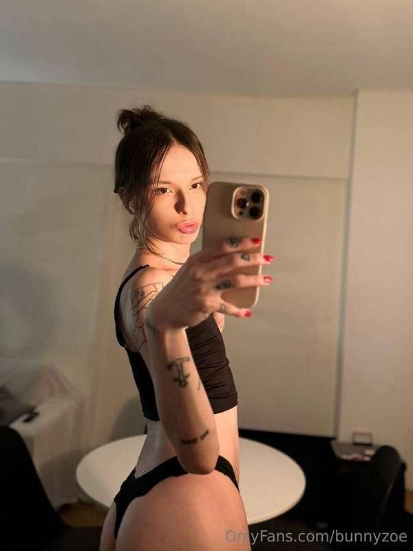 Imagine opening your door and just seeing me standing there...