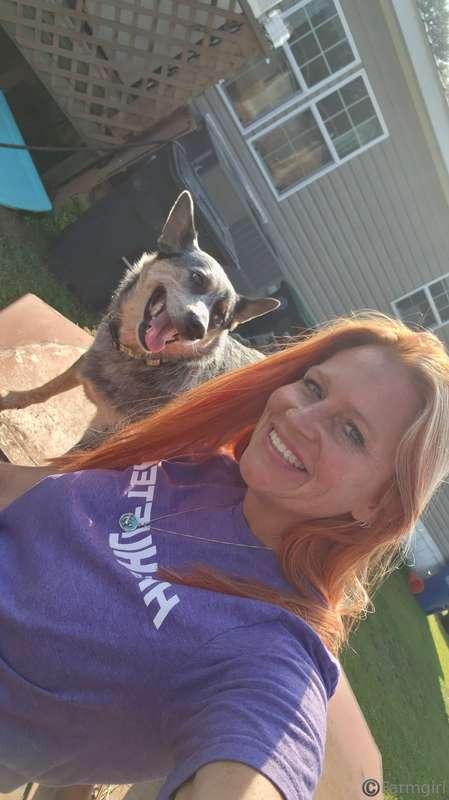 Dyed my hair, what do you think? I got that pumpkin spice ha..