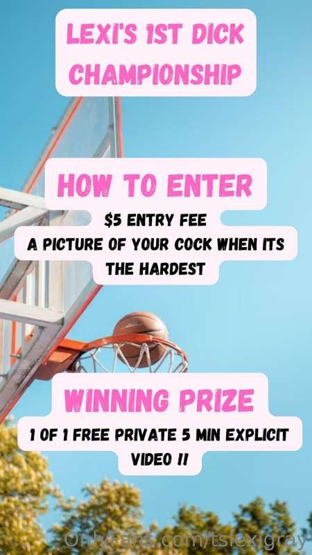 Heyyyyy guys. It is time for a little friendly competition b..