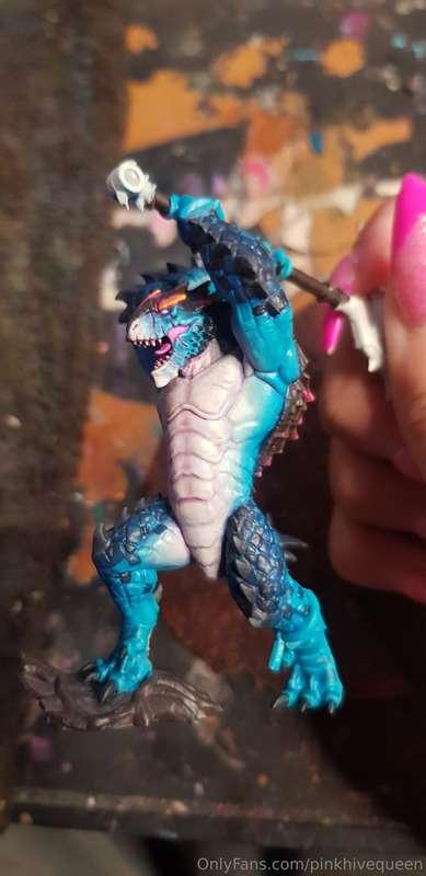 Proud to say hes done! Just the weapon and basing is left! F..
