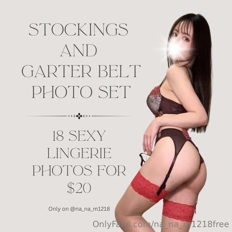  Today's content on my page is 👠Stocking and Garter Belt Fet..