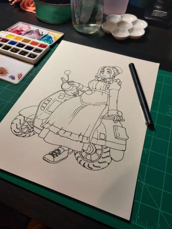 Maid ride (WIP) 