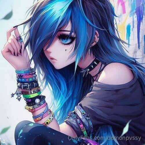AI scene queen Panic <3