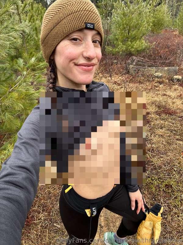Always have my titties out.