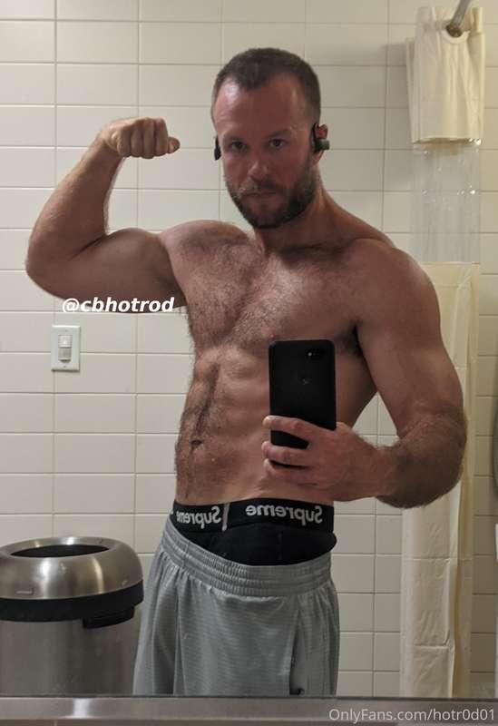 Did anyone hit the gym today?