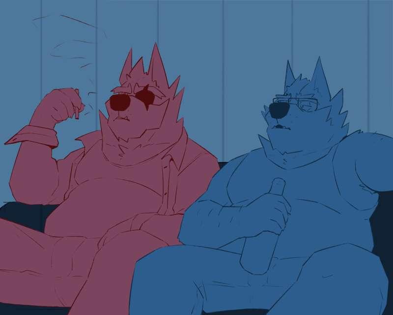 Wolf and Cael WIP