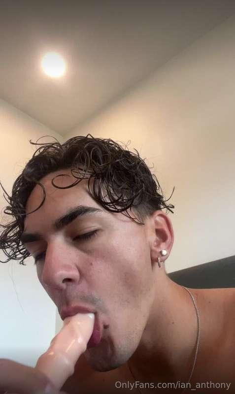 i took the dildo in my mouth, sucking it slowly 🍆. i felt ev..