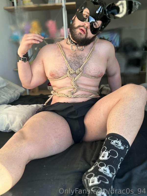 Would you fuck me in this outfit? 😈💙