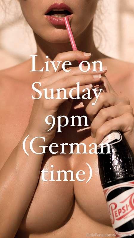 Hallo ihr Lieben, am Sonntag um 21:00 Uhr gibts einen Valent..