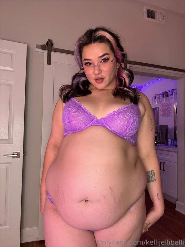 The belly is ROUND 🙈