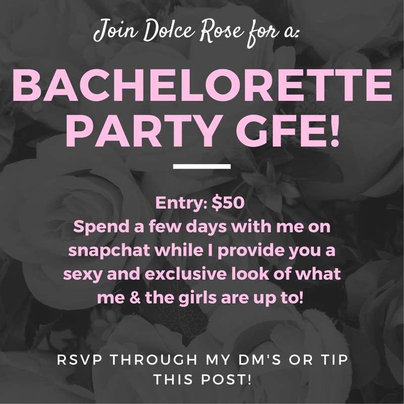As some of you may already know - I have a bachelorette part..