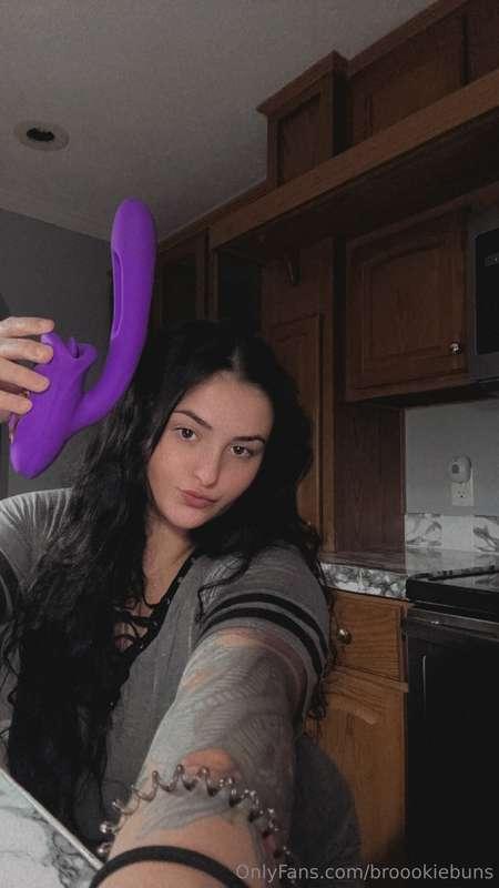 Trying out a sex toy sent to me for review! 🥰 I’m always uni..