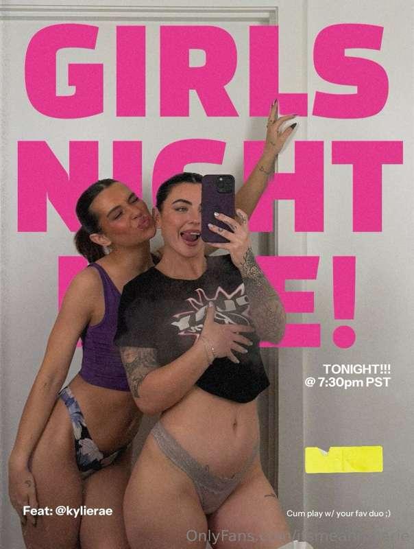 Going live for the first time tonight with @kylierae 👅 we wi..