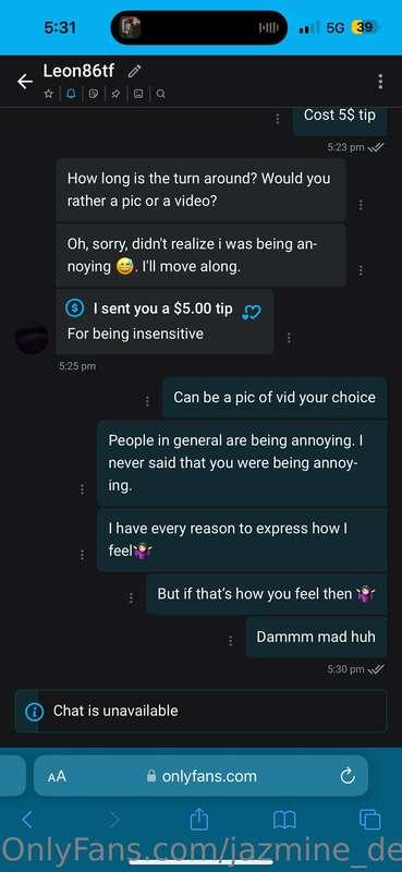 Don’t be like this guy I guess expressing my feelings is bei..