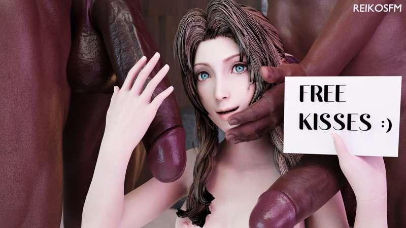 Aerith Free Kisses (IMAGE)