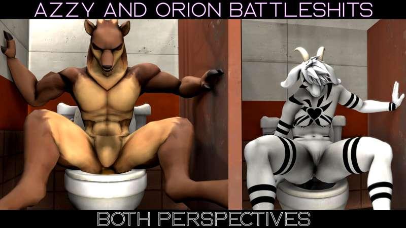 Azzy and Orion Battleshits (Both perspectives)