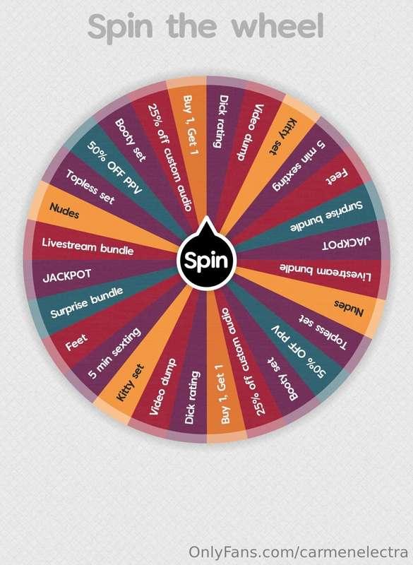 SPIN THE WHEEL FUN 🔥the more you keep spinning the more you ..