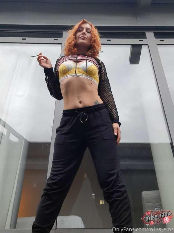 On a balcony in Manchester 😊