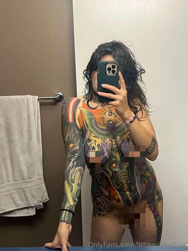 Tattoo day!! Ill never look this way again! Scary eh??