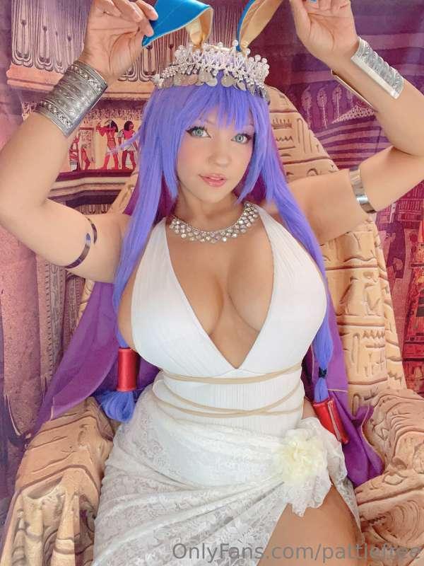 Nitocris after stream lewd video shoot💕 I’ll be sending the ..