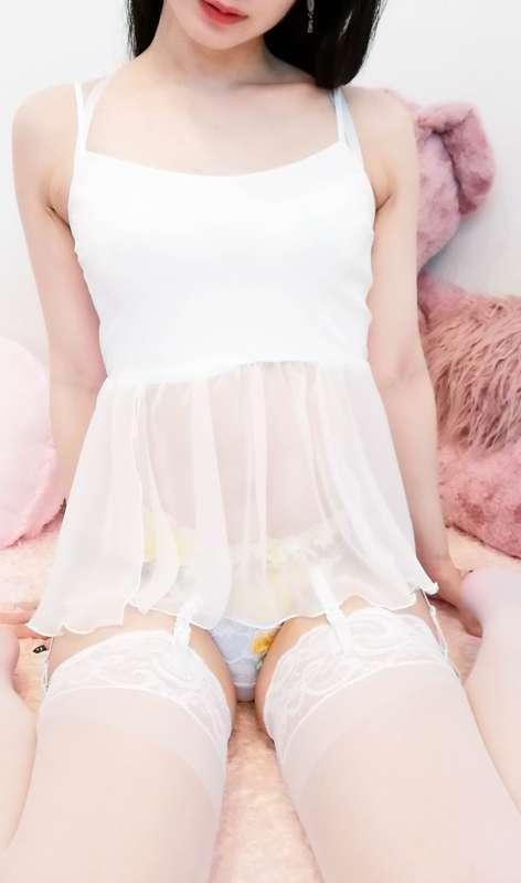 Pure white sexy lingerie ❤️