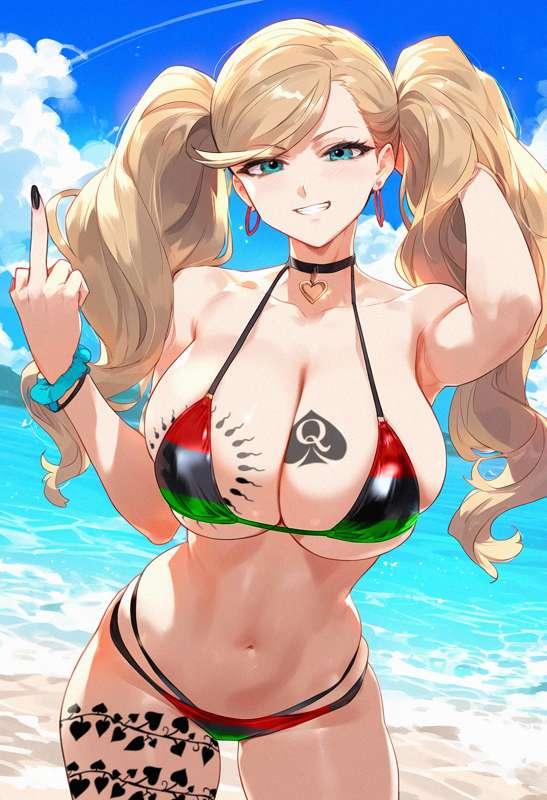 Takamaki's Snowbunny Transformation