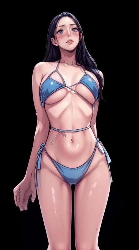 Robin in micro bikini