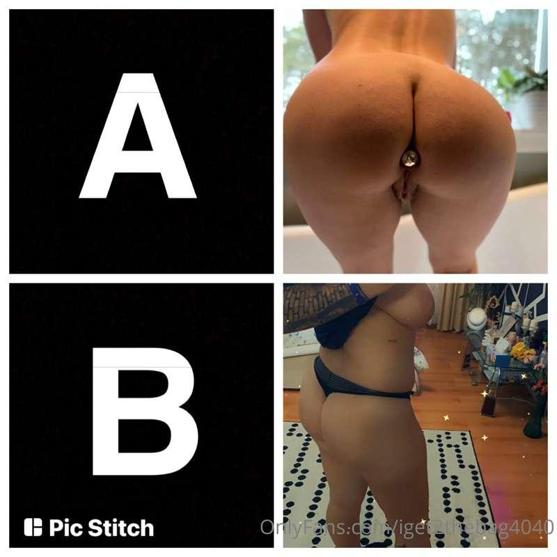 2nd Round BEST BOOTY CONTEST!!!! Vote for best BOOTY!! 🍑🍑🍑🍑🍑..