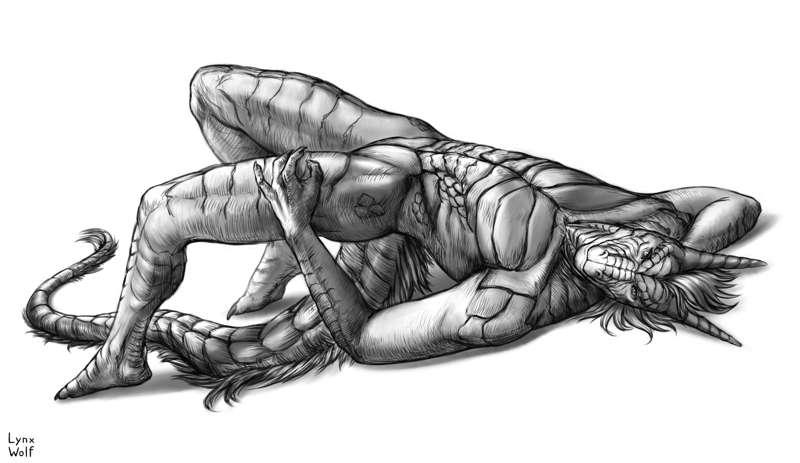B/W Sketch for Xekri